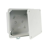 Kötődoboz falonkívüli műanyag 167mm 167mm-hossz 78mm IP54 szürke 4mm2-vezetőhöz(max.) KOPOS